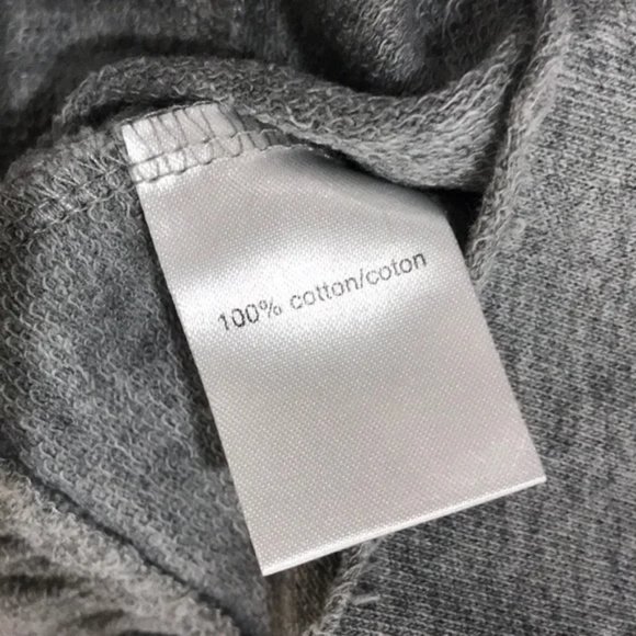 Pam & Gela Women's Sweater Gray Ruffle Hem Ripped - Picture 5 of 6